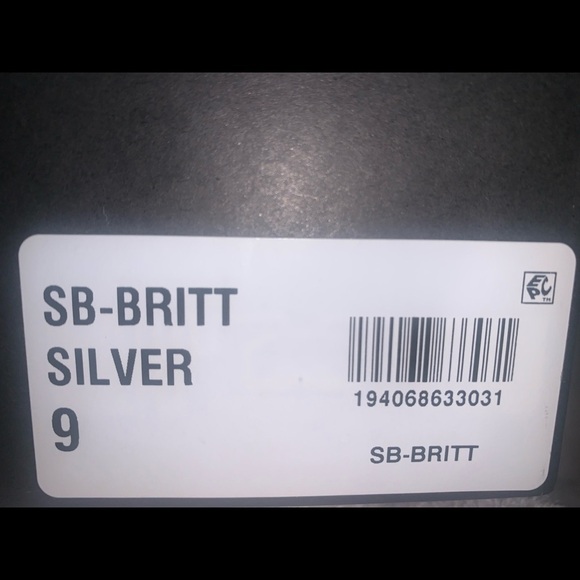 Silver Strappy Heels - Picture 10 of 10